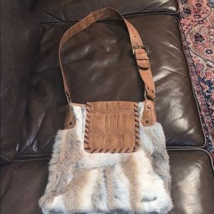 Elena Girardi Rabbit Fur purse